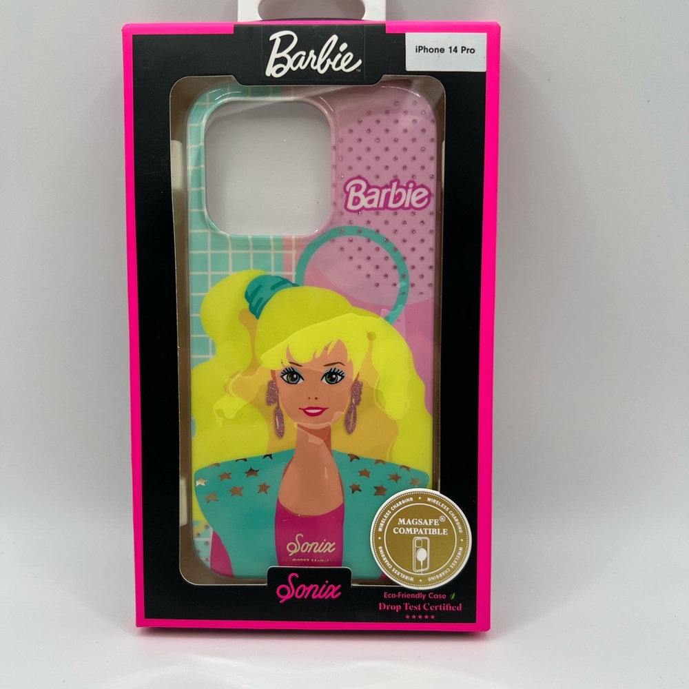 Sonix Barbie Retro Graphic iPhone Case – Pink, Yellow, Teal